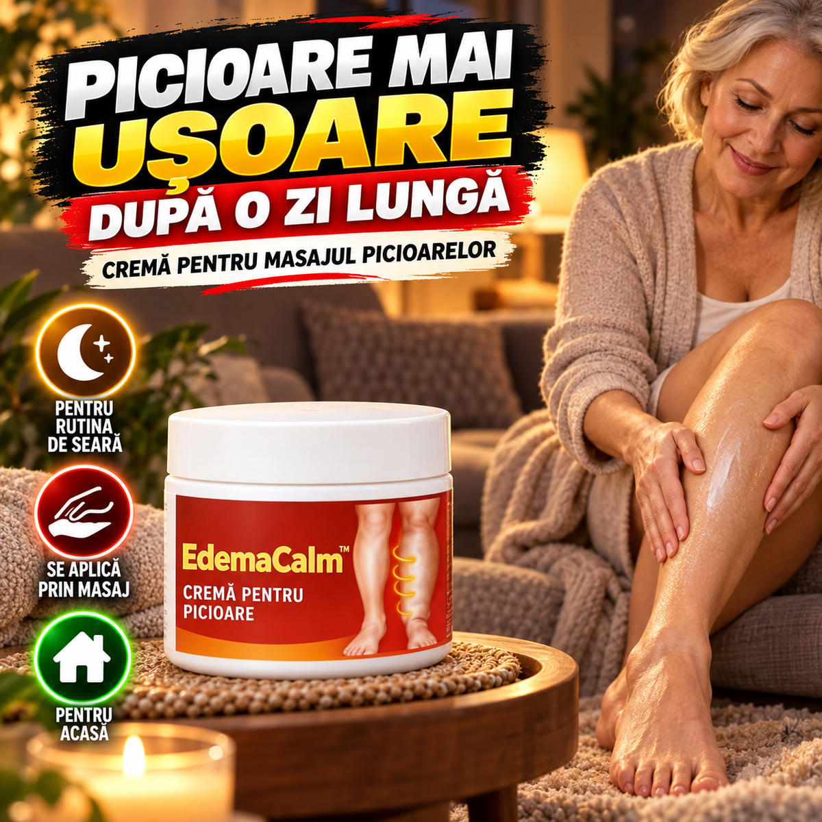 Cremă Pentru Picioare Umflate EdemaCalm™