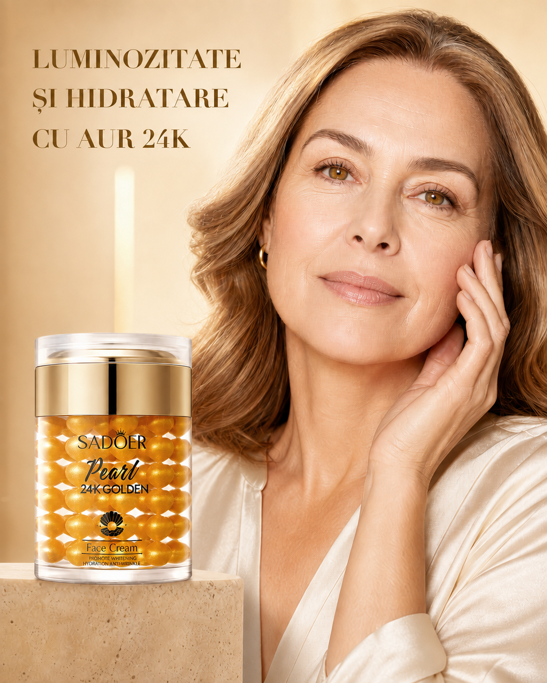 Cremă Facială 24K Gold Pearl